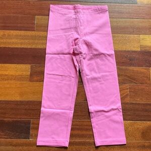 New Tea Collection girls Sz 10 capri leggings sweet pea